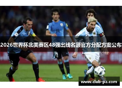 2026世界杯北美赛区48强出线名额官方分配方案公布