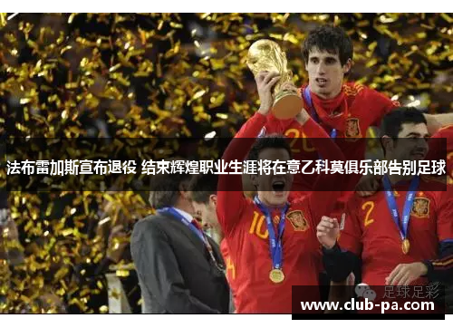 法布雷加斯宣布退役 结束辉煌职业生涯将在意乙科莫俱乐部告别足球