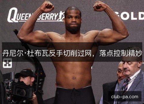 丹尼尔·杜布瓦反手切削过网，落点控制精妙